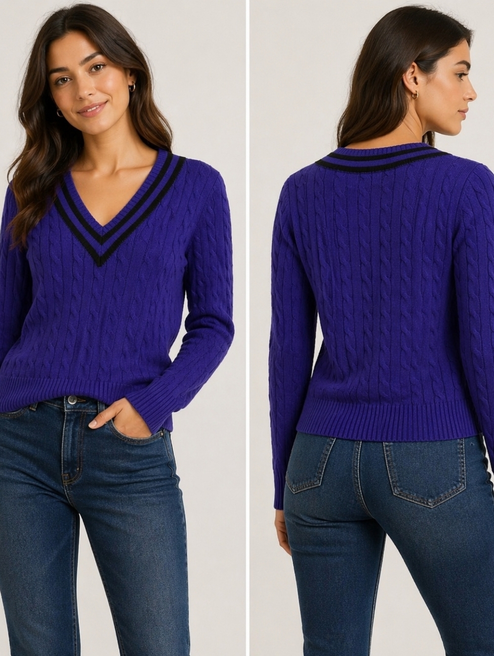 Ralph Lauren Active Purple Sweater